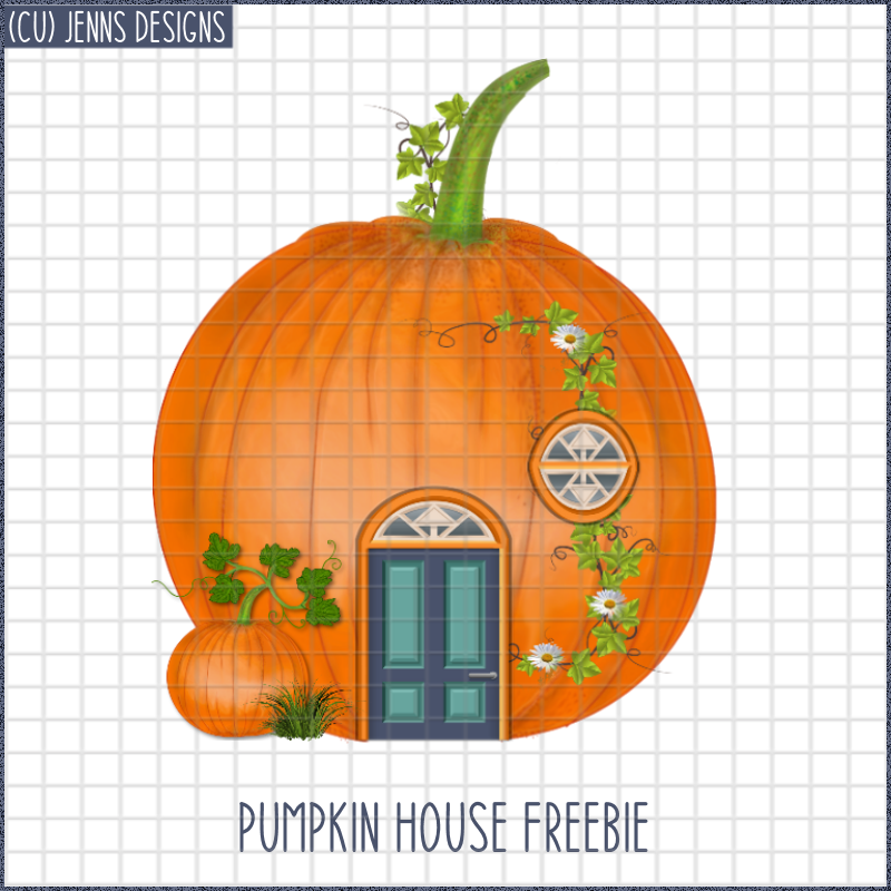 Pumpkin House Freebie